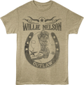 Outlaw Horseshoe Willie Nelson T-Shirt Hoodie, Sweatshirt | CiraTrend.com (Image 1)