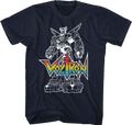 Outlined Defender of the Universe Voltron T-Shirt Hoodie, Sweatshirt | CiraTrend.com (Image 1)