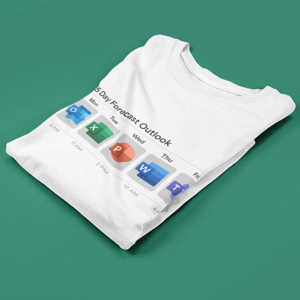 5 Day Forecast Outlook T Shirt