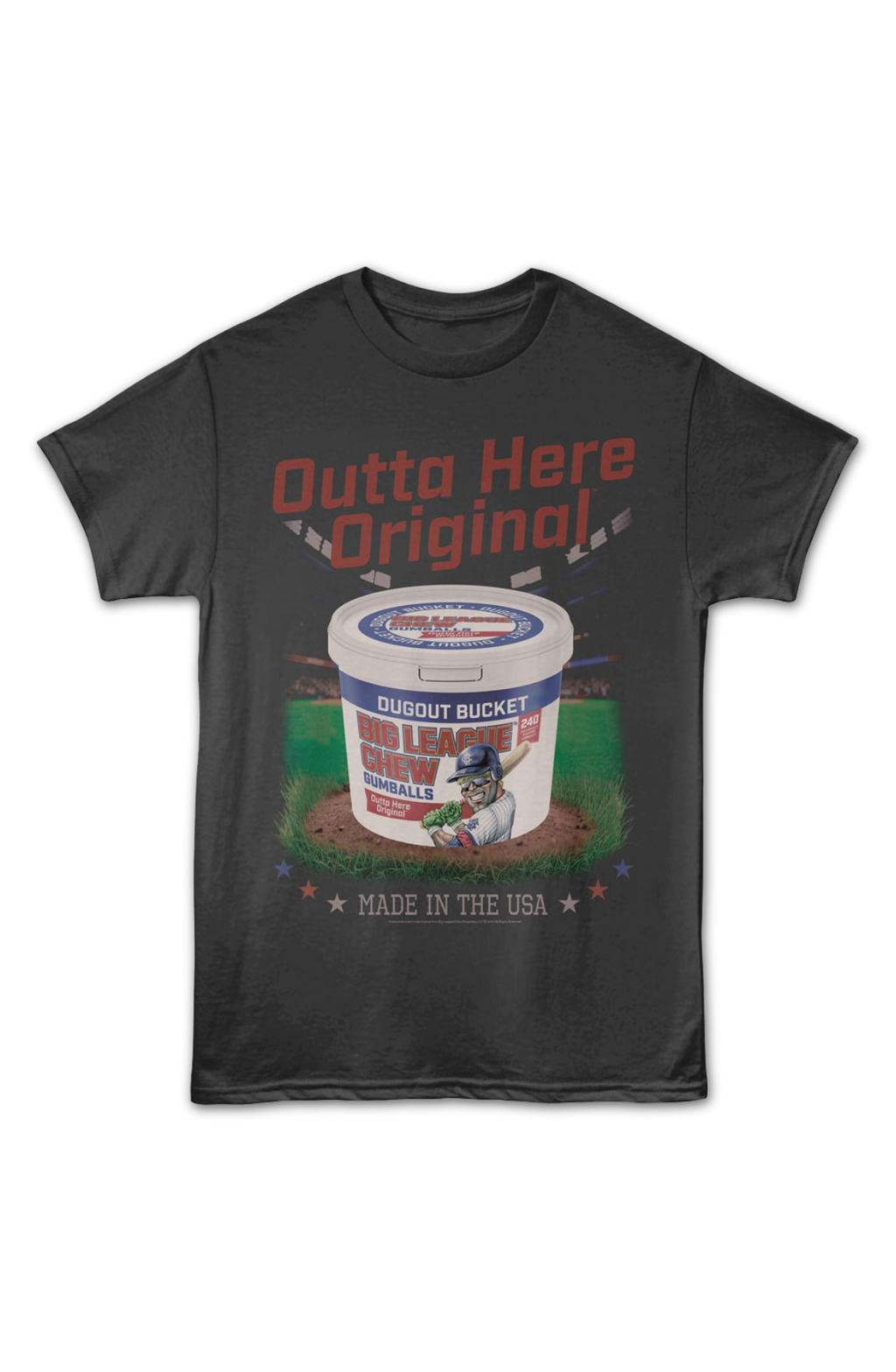 Outta Here Original Dugout Bucket Big League Chew T-Shirt Hoodie, Sweatshirt | CiraTrend.com (Image 2)