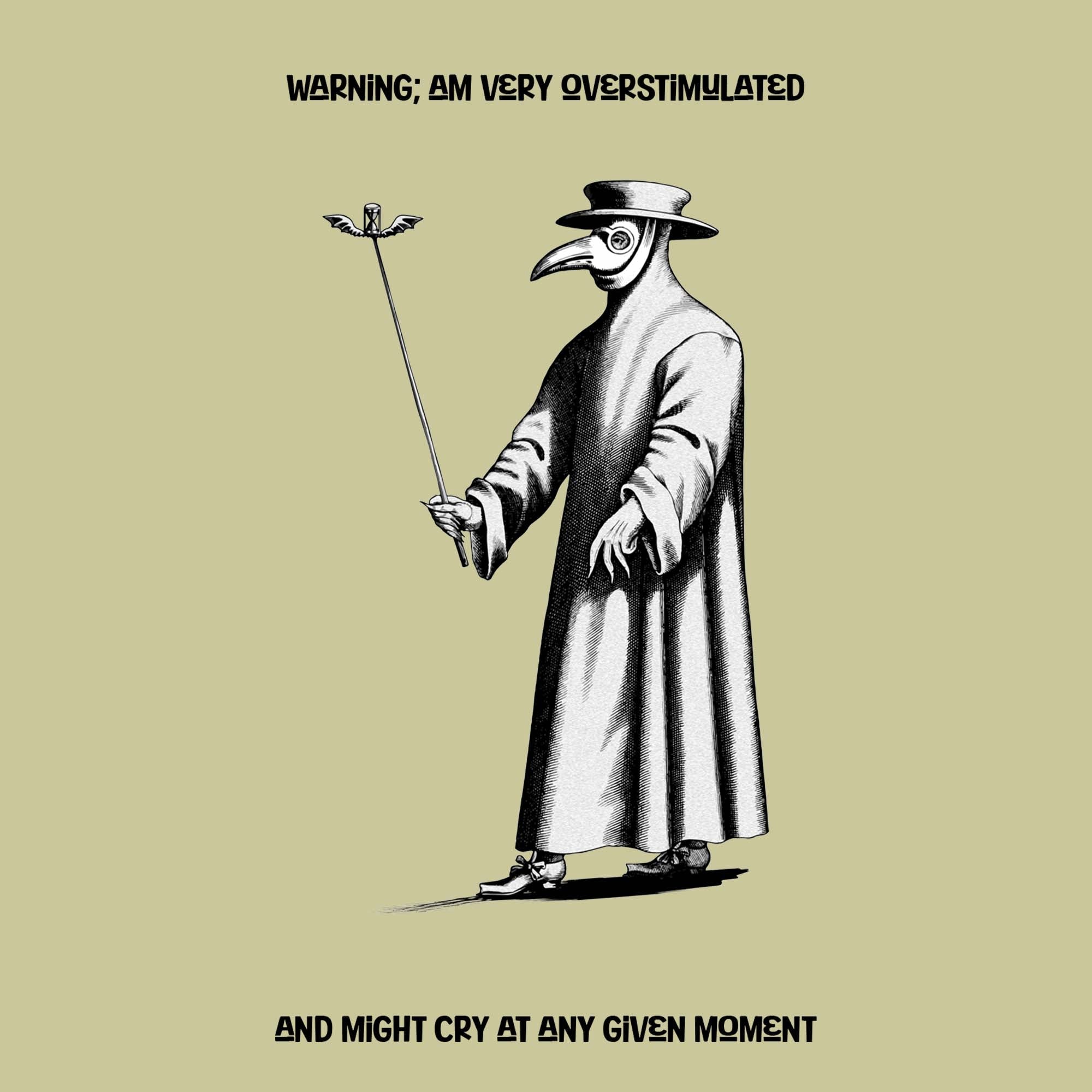 Overstimulated Tee Hoodie, Sweatshirt | CiraTrend.com (Image 5)