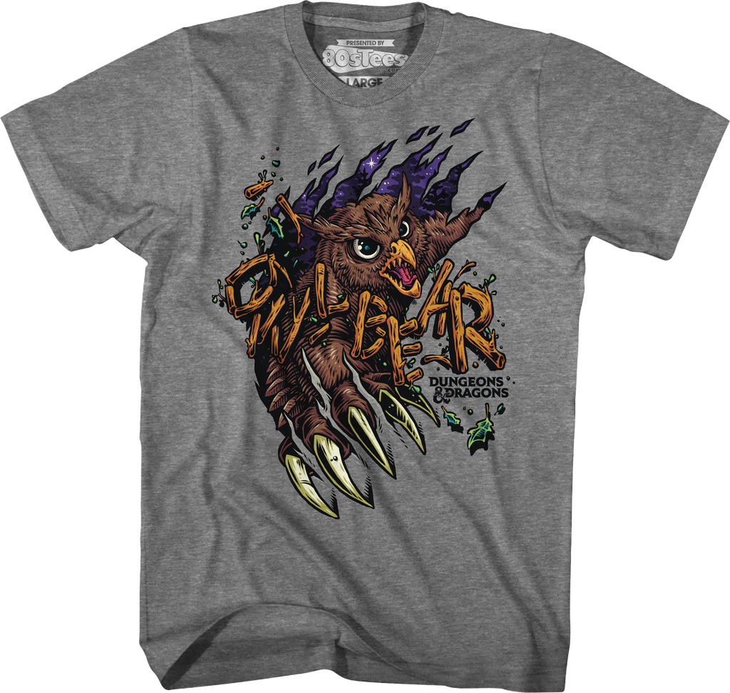 Owlbear Dungeons & Dragons T-Shirt Hoodie, Sweatshirt | CiraTrend.com (Image 1)
