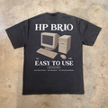 90s 'HP BRIO' RETRO COMPUTER HEAVY FADED TEE Hoodie, Sweatshirt | CiraTrend.com (Image 1)