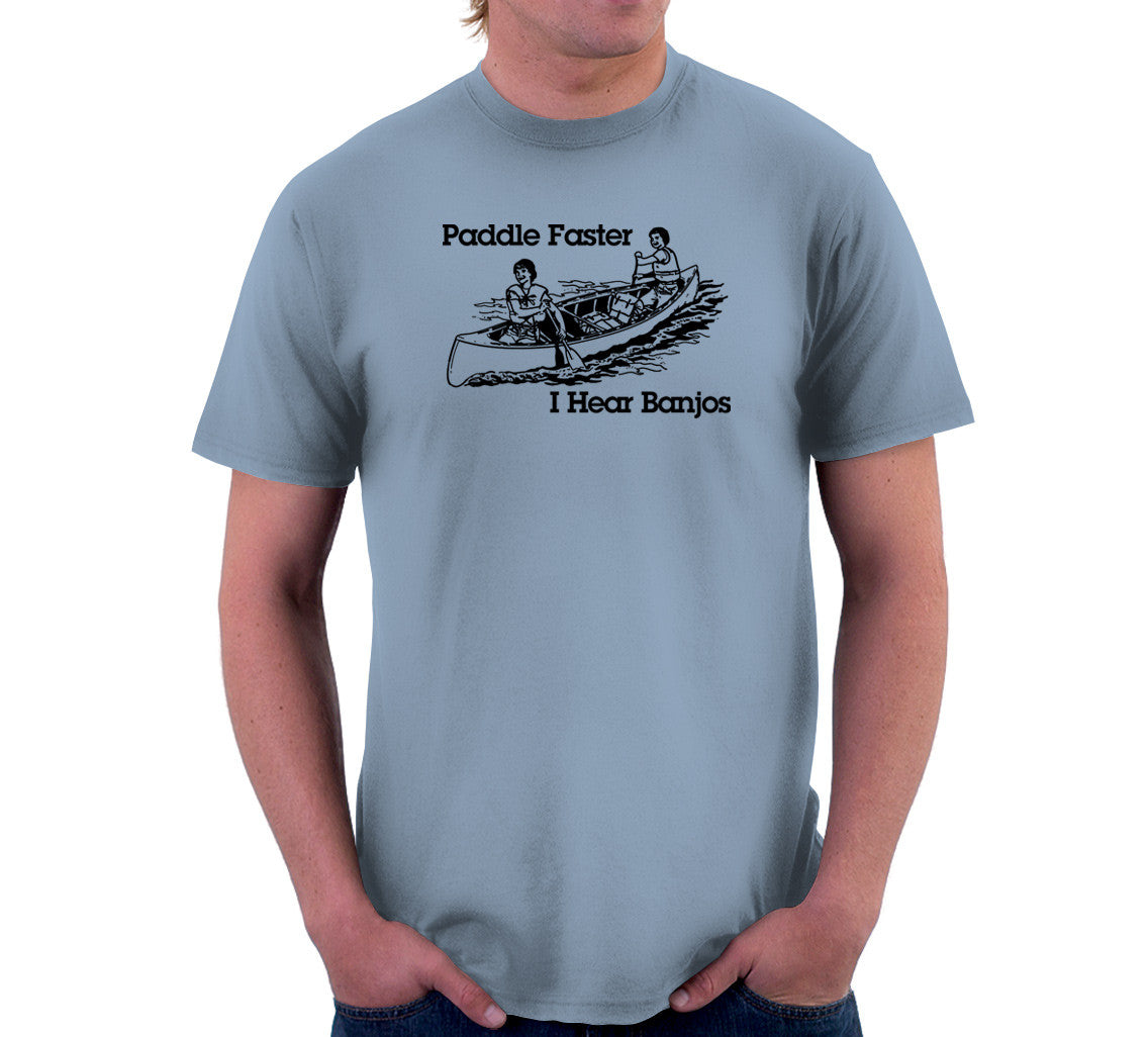 Paddle Faster, I Hear Banjos T-Shirt Hoodie, Sweatshirt | CiraTrend.com (Image 3)