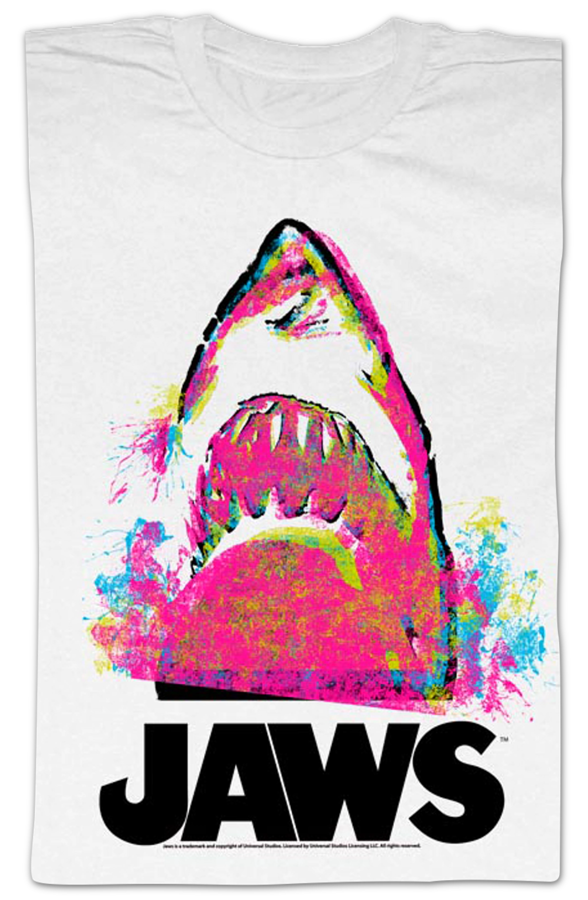 Paint Splatter Jaws T-Shirt Hoodie, Sweatshirt | CiraTrend.com (Image 2)