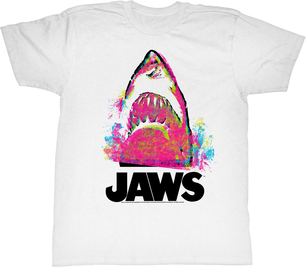 Paint Splatter Jaws T-Shirt Hoodie, Sweatshirt | CiraTrend.com (Image 1)
