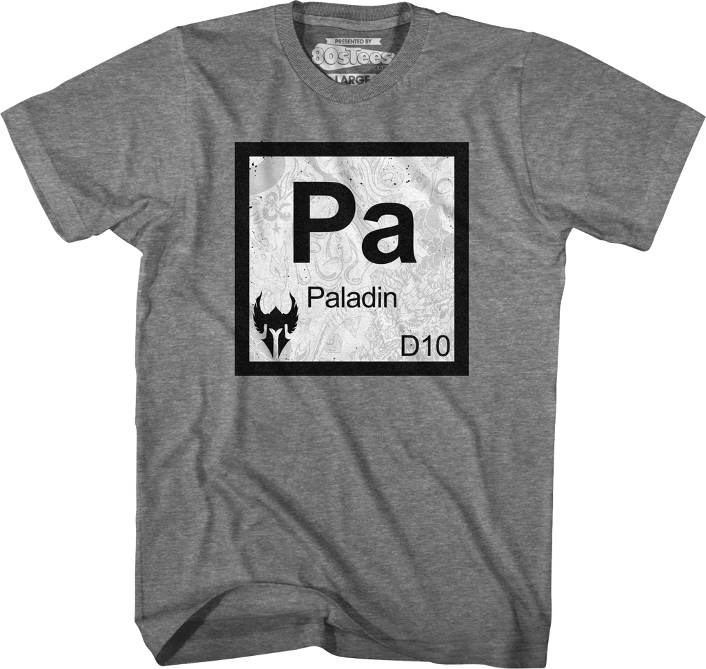 Paladin Element Symbol Dungeons & Dragons T-Shirt Hoodie, Sweatshirt | CiraTrend.com (Image 1)