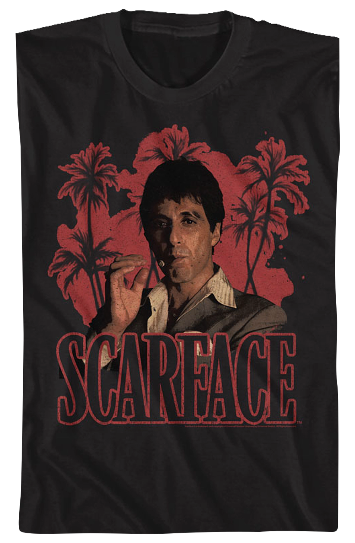 Palm Trees Scarface T-Shirt Hoodie, Sweatshirt | CiraTrend.com (Image 2)