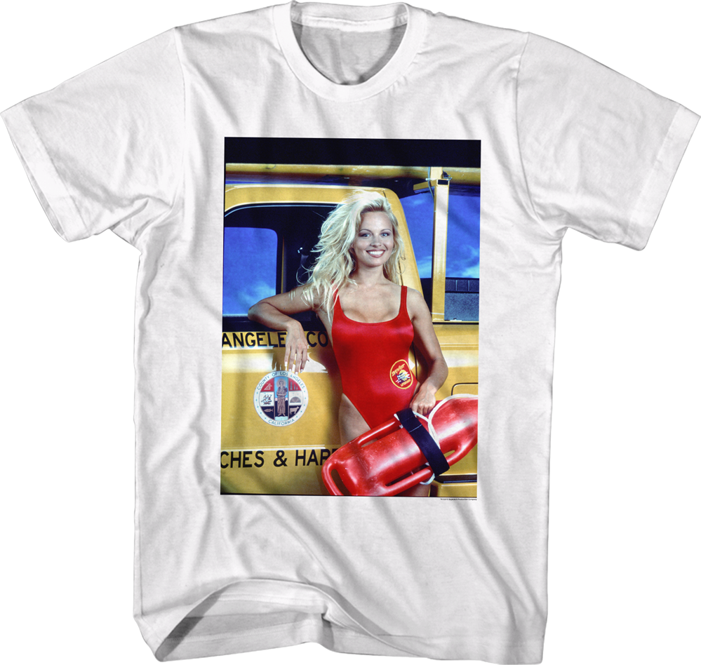 Pamela Anderson Baywatch T-Shirt Hoodie, Sweatshirt | CiraTrend.com (Image 1)