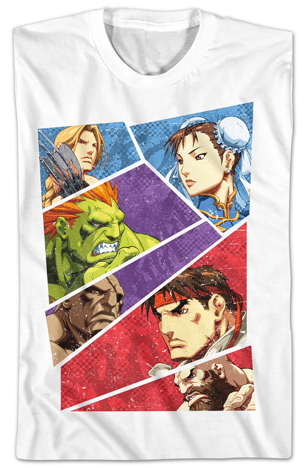 Panel Showdown Street Fighter T-Shirt Hoodie, Sweatshirt | CiraTrend.com (Image 2)