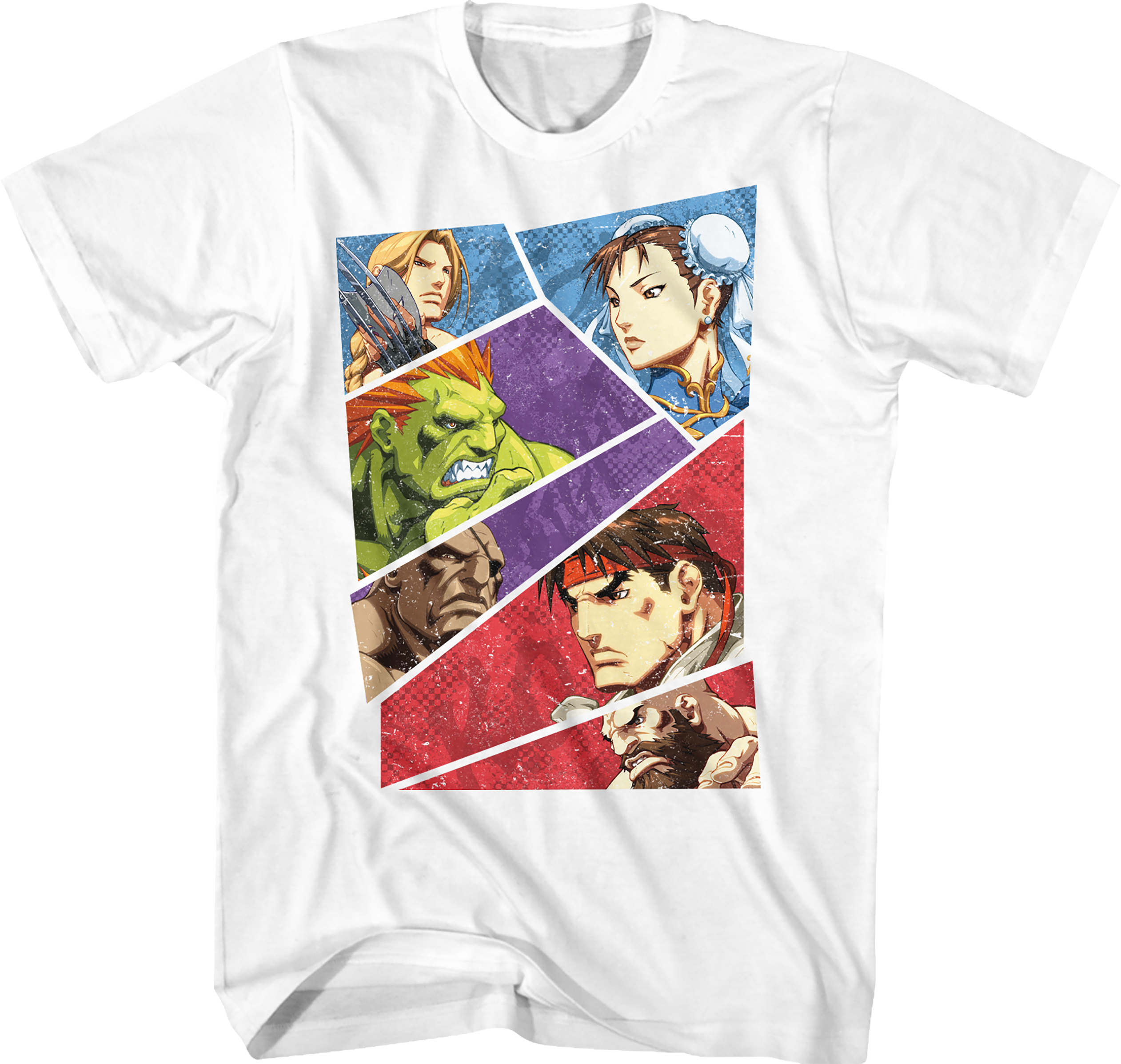 Panel Showdown Street Fighter T-Shirt Hoodie, Sweatshirt | CiraTrend.com (Image 1)