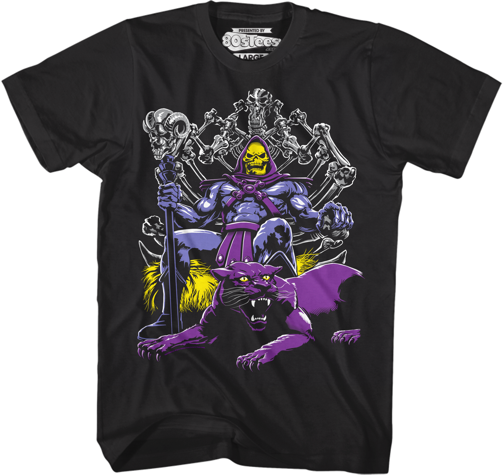 Panthor And Skeletor Shirt Hoodie, Sweatshirt | CiraTrend.com (Image 1)