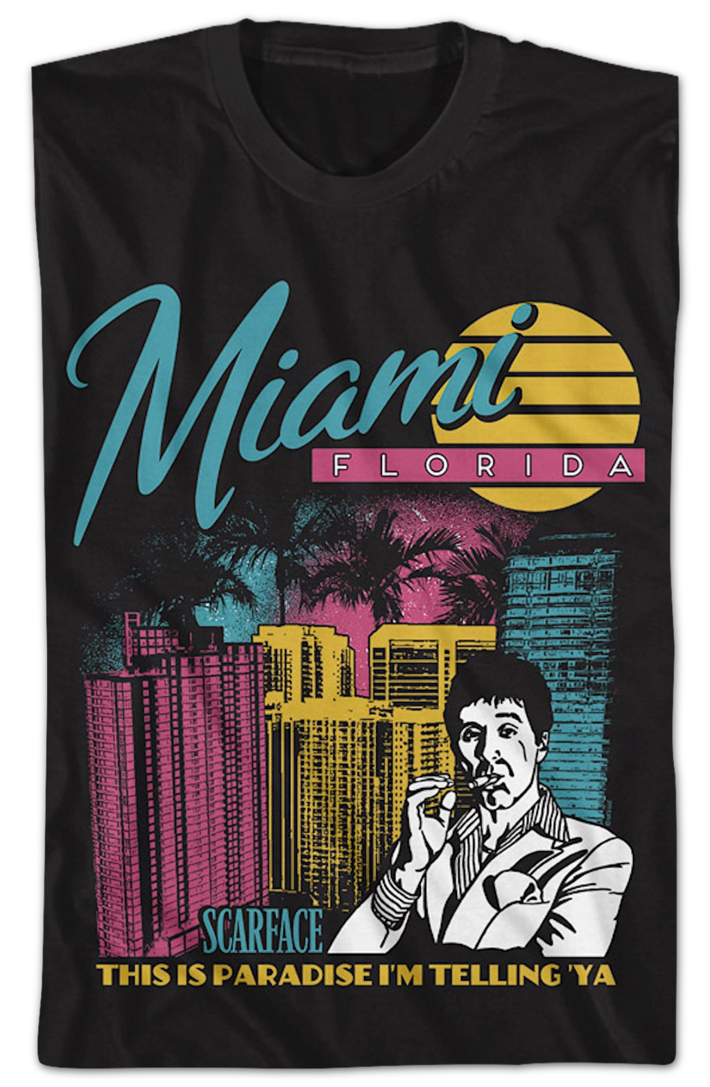 Paradise Scarface T-Shirt Hoodie, Sweatshirt | CiraTrend.com (Image 2)
