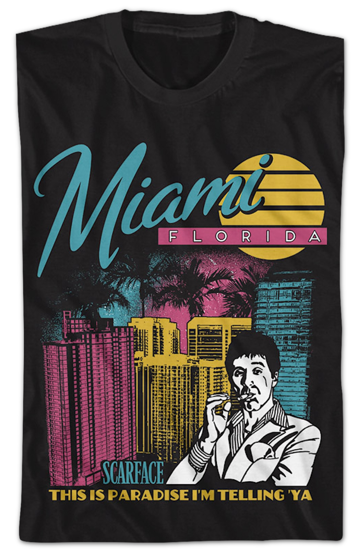Paradise Scarface T-Shirt Hoodie, Sweatshirt | CiraTrend.com (Image 2)
