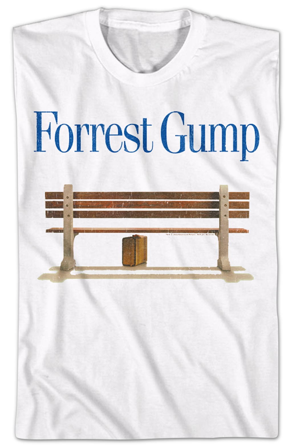Logo And Bench Forrest Gump T-Shirt Hoodie, Sweatshirt | CiraTrend.com (Image 2)