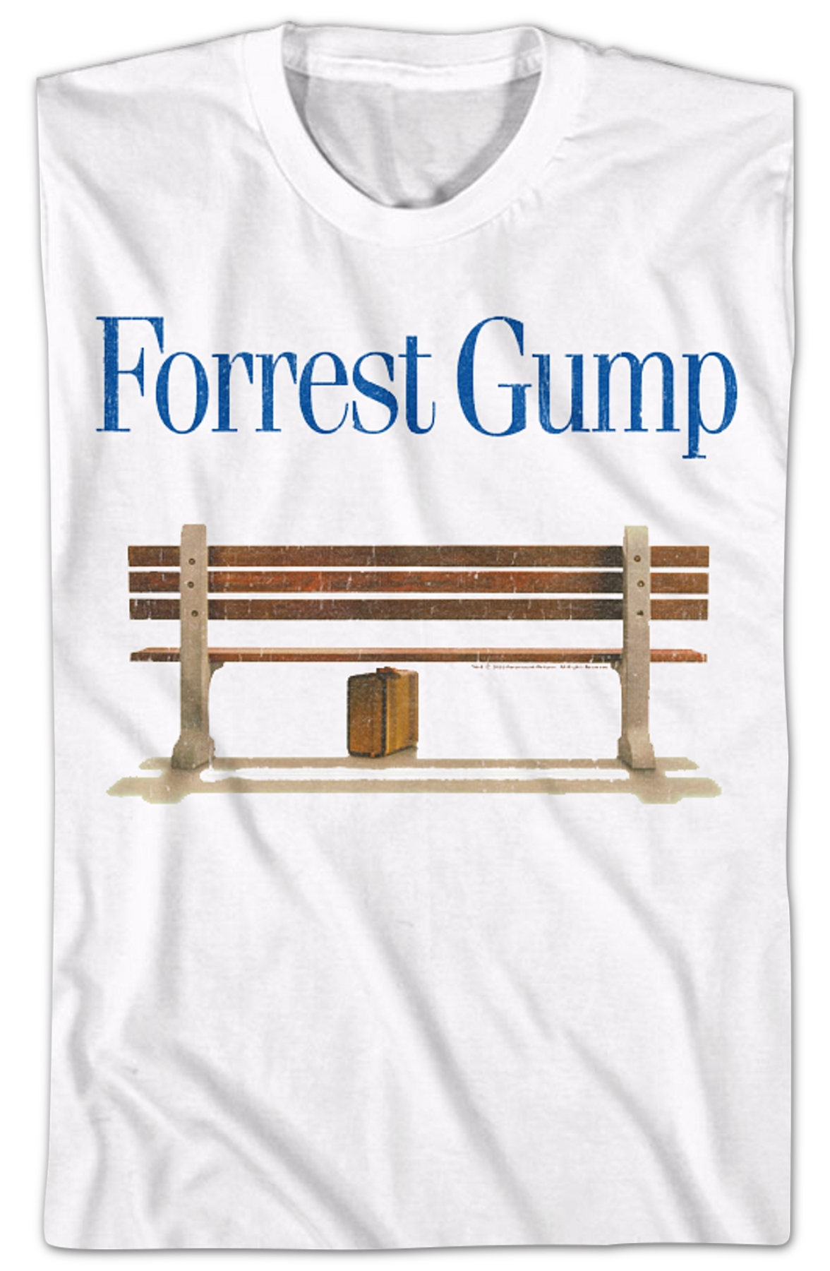 Logo And Bench Forrest Gump T-Shirt Hoodie, Sweatshirt | CiraTrend.com (Image 2)