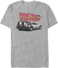 Parked Delorean Back To The Future T-Shirt Hoodie, Sweatshirt | CiraTrend.com (Image 1)