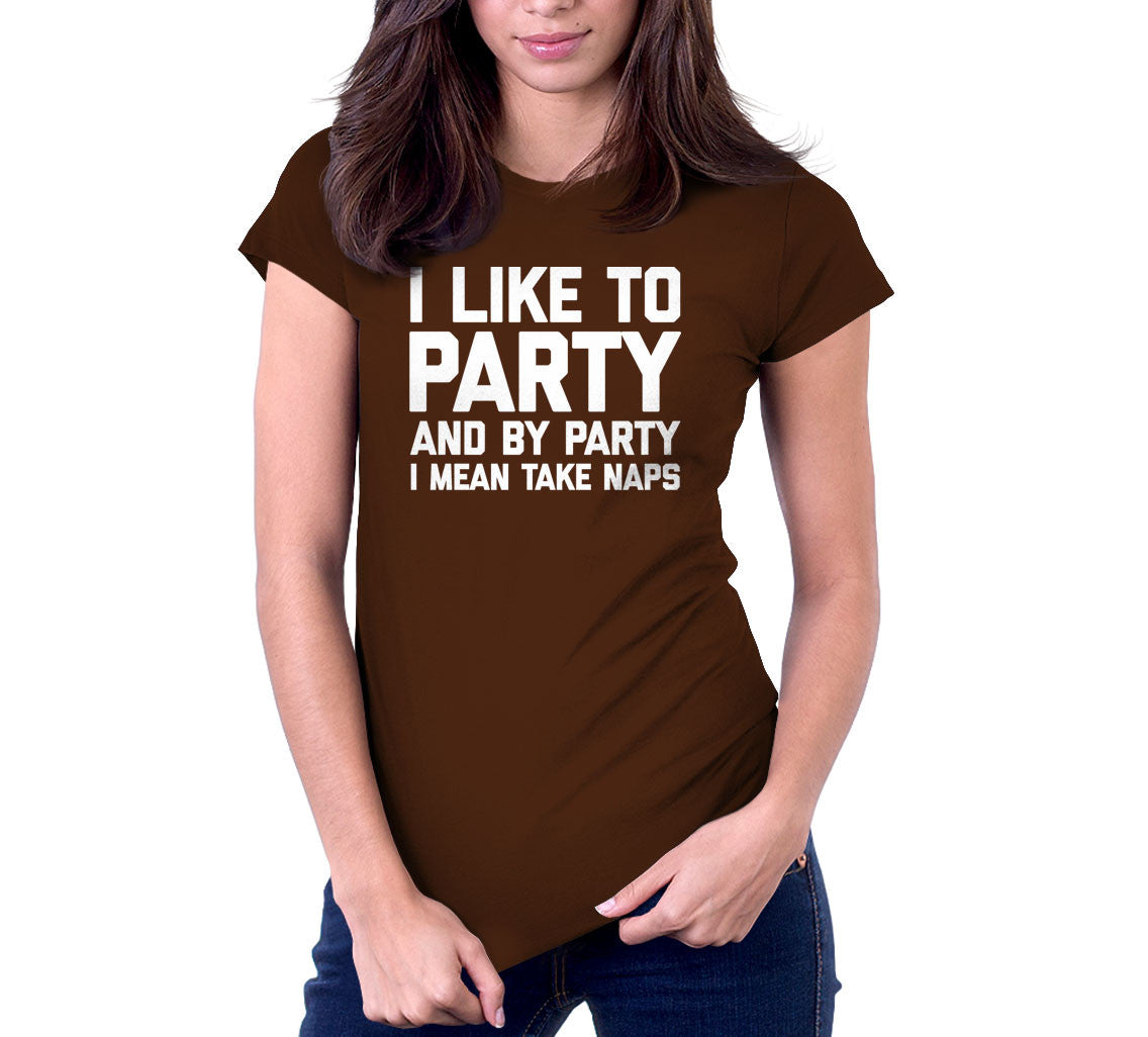 I Like To Party (And By Party I Mean Take Naps) T-Shirt Hoodie, Sweatshirt | CiraTrend.com (Image 4)