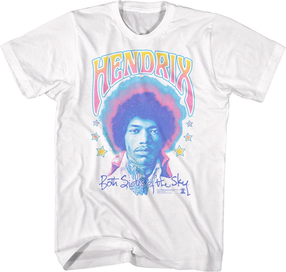 Pastel Both Sides of the Sky Jimi Hendrix T-Shirt Hoodie, Sweatshirt | CiraTrend.com (Image 1)