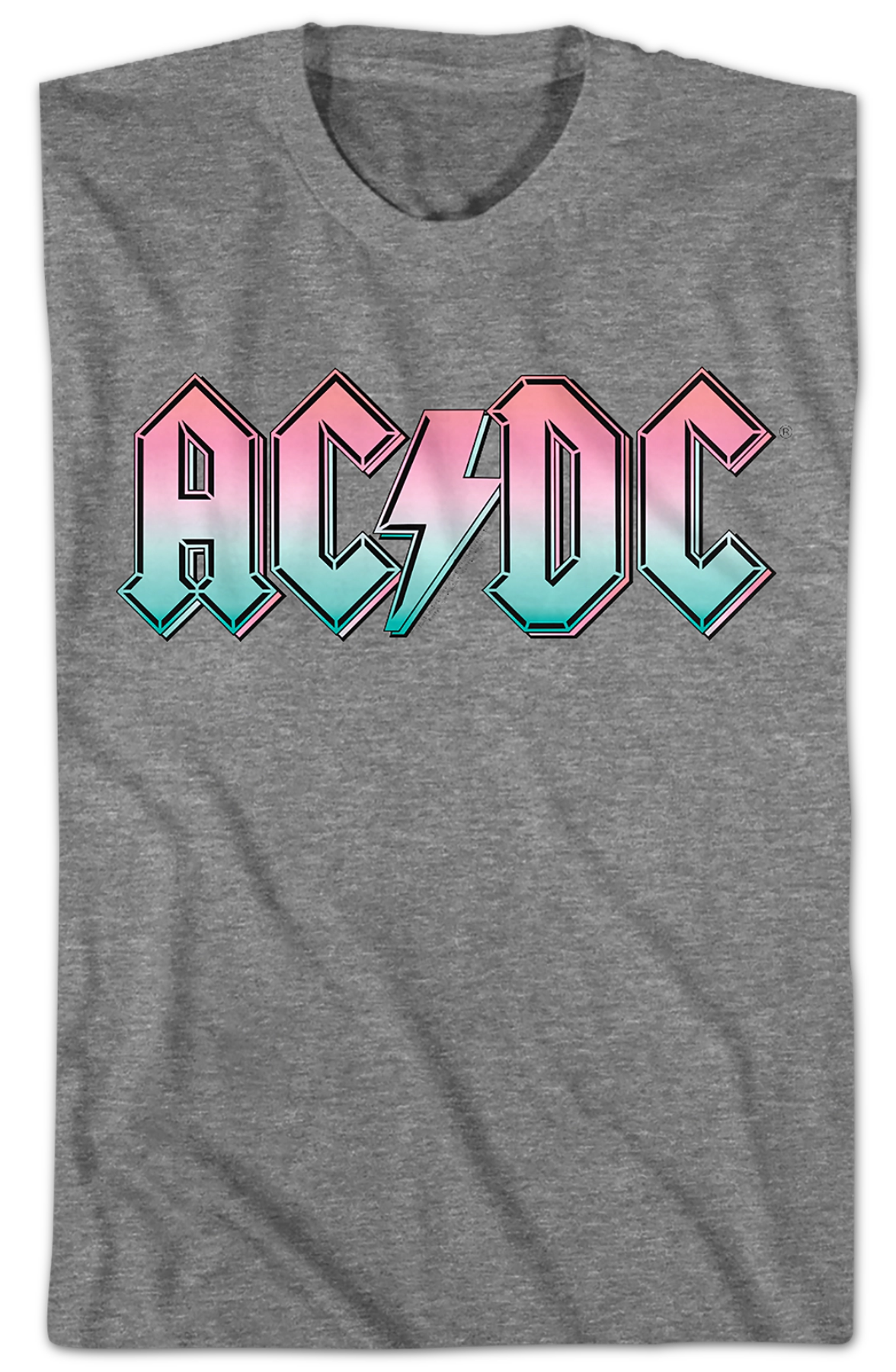 Pastel Logo ACDC Shirt Hoodie, Sweatshirt | CiraTrend.com (Image 2)