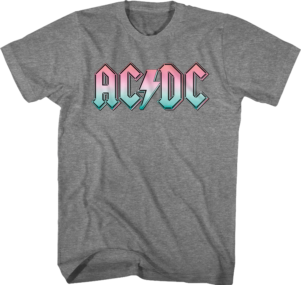 Pastel Logo ACDC Shirt Hoodie, Sweatshirt | CiraTrend.com (Image 1)