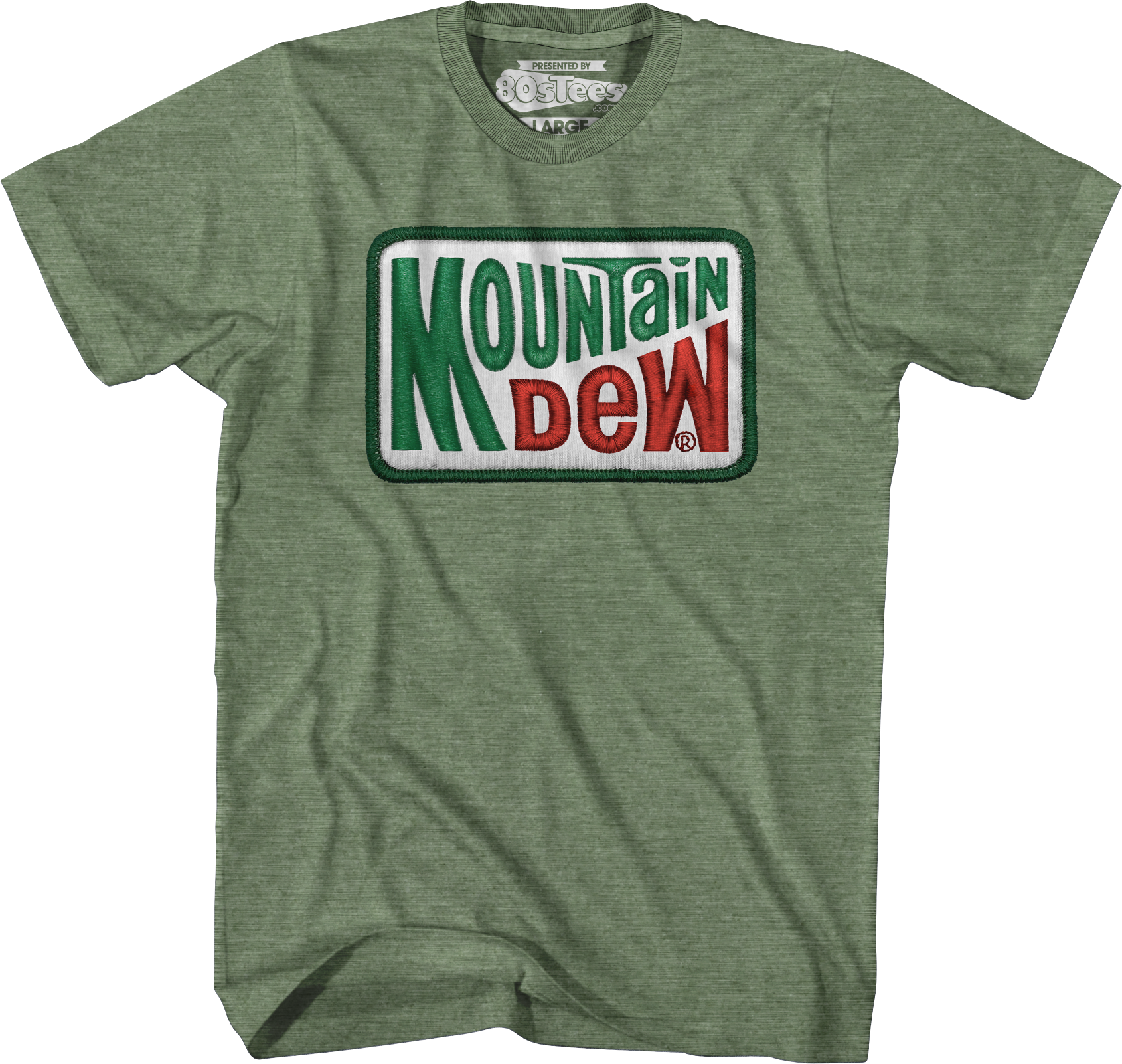 Patch Logo Mountain Dew T-Shirt Hoodie, Sweatshirt | CiraTrend.com (Image 1)