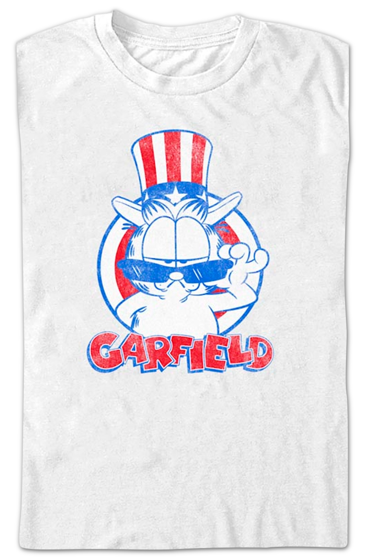 Patriotic Cool Cat Garfield T-Shirt Hoodie, Sweatshirt | CiraTrend.com (Image 2)