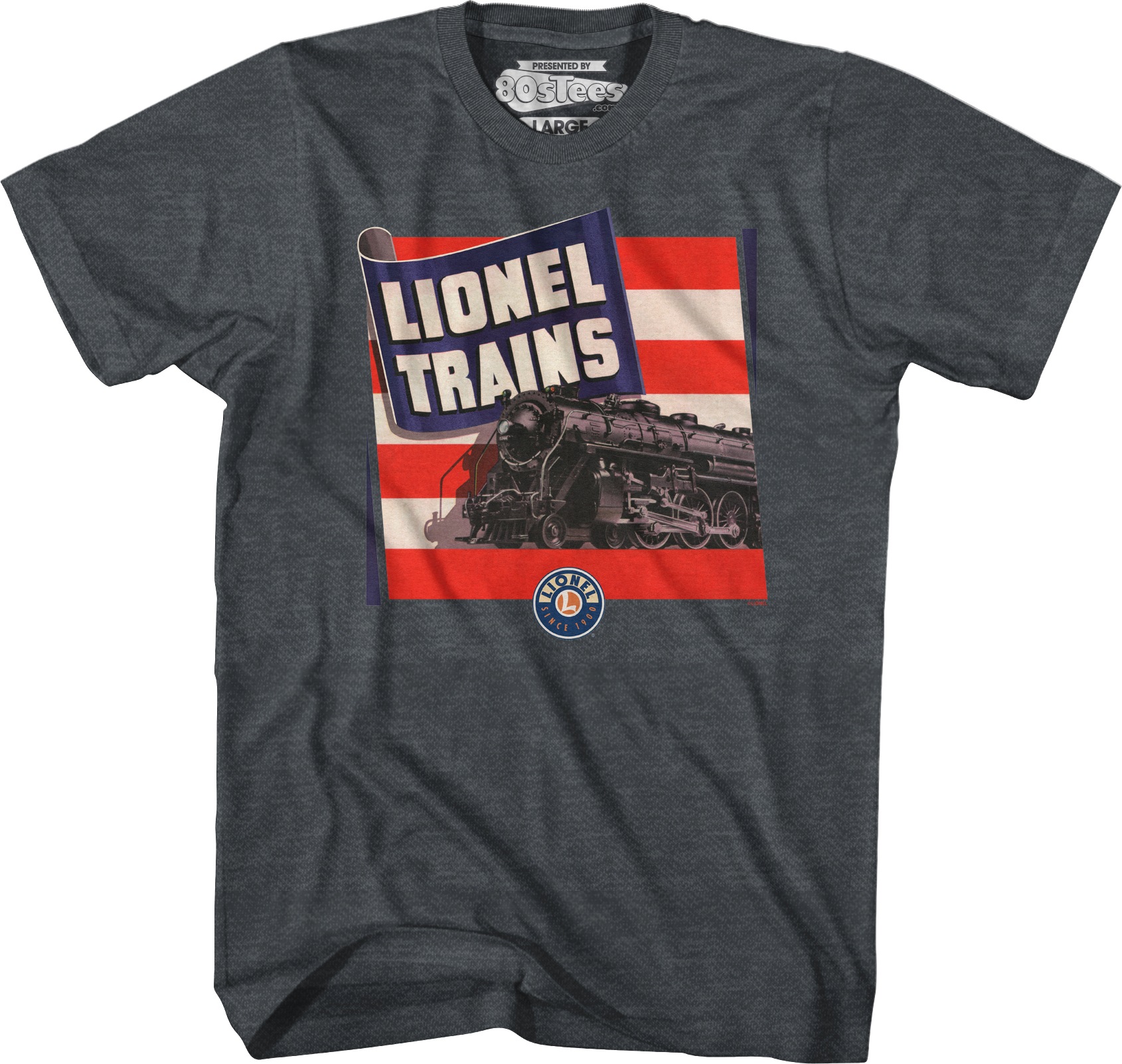 Patriotic Lionel Trains T-Shirt Hoodie, Sweatshirt | CiraTrend.com (Image 1)
