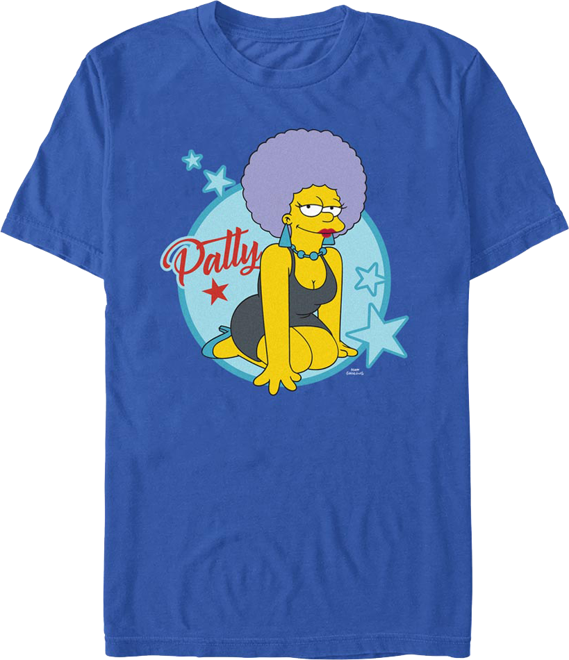 Patty Pose Simpsons T-Shirt Hoodie, Sweatshirt | CiraTrend.com (Image 1)