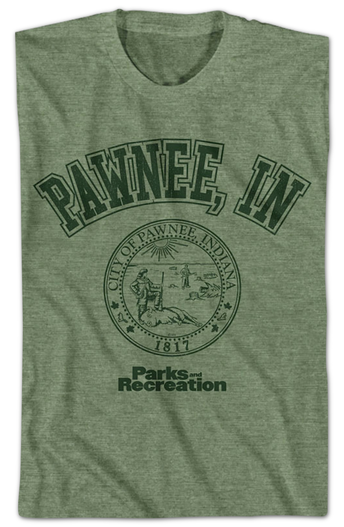 Pawnee Seal Parks and Recreation T-Shirt Hoodie, Sweatshirt | CiraTrend.com (Image 2)