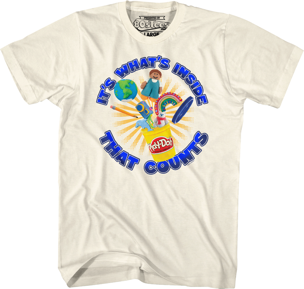 It's What's Inside That Counts Play-Doh T-Shirt Hoodie, Sweatshirt | CiraTrend.com (Image 3)