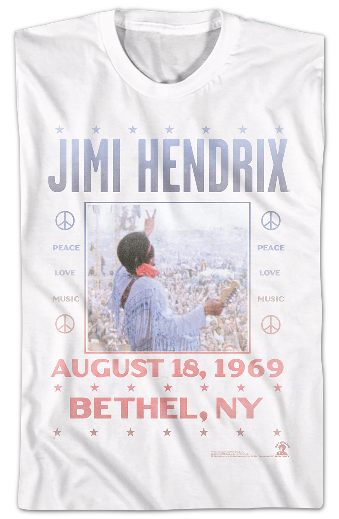 Peace Love Music Jimi Hendrix T-Shirt Hoodie, Sweatshirt | CiraTrend.com