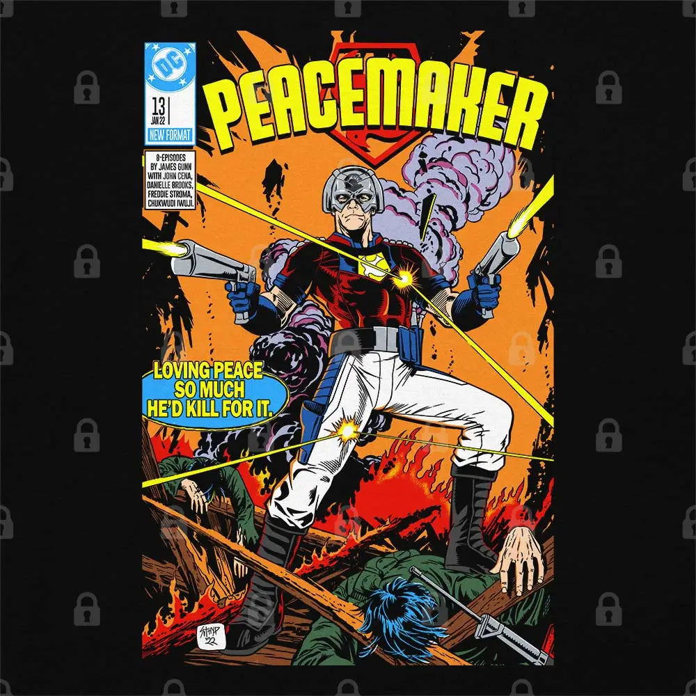 Peacemaker Comics T-Shirt Hoodie, Sweatshirt | CiraTrend.com (Image 1)