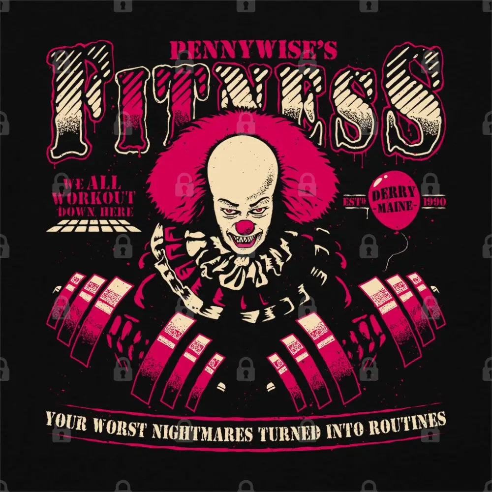 Pennywise's Fitness T-Shirt Hoodie, Sweatshirt | CiraTrend.com (Image 1)