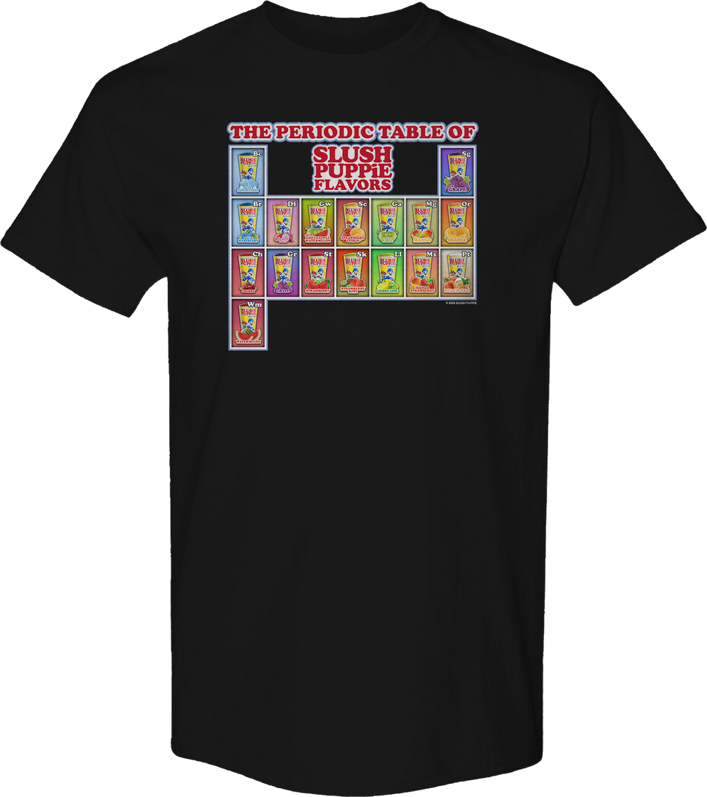 Periodic Table Slush Puppie T-Shirt Hoodie, Sweatshirt | CiraTrend.com (Image 1)