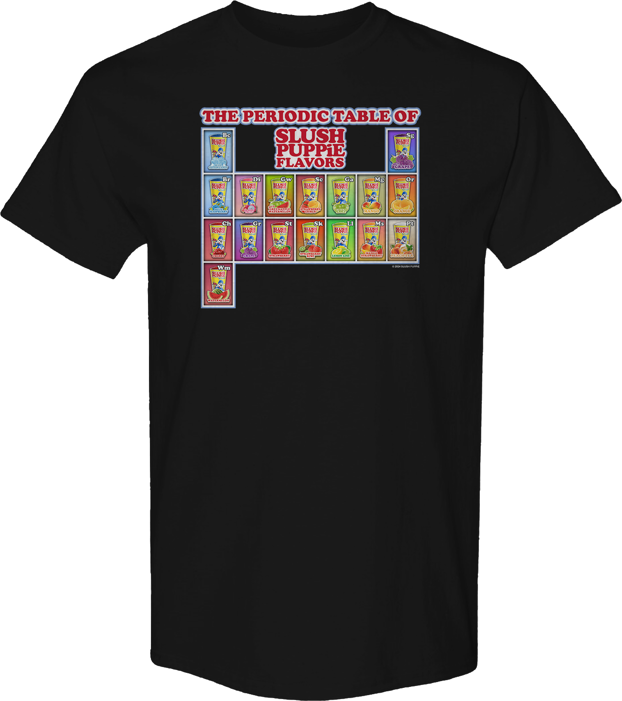 Periodic Table Slush Puppie T-Shirt Hoodie, Sweatshirt | CiraTrend.com (Image 1)