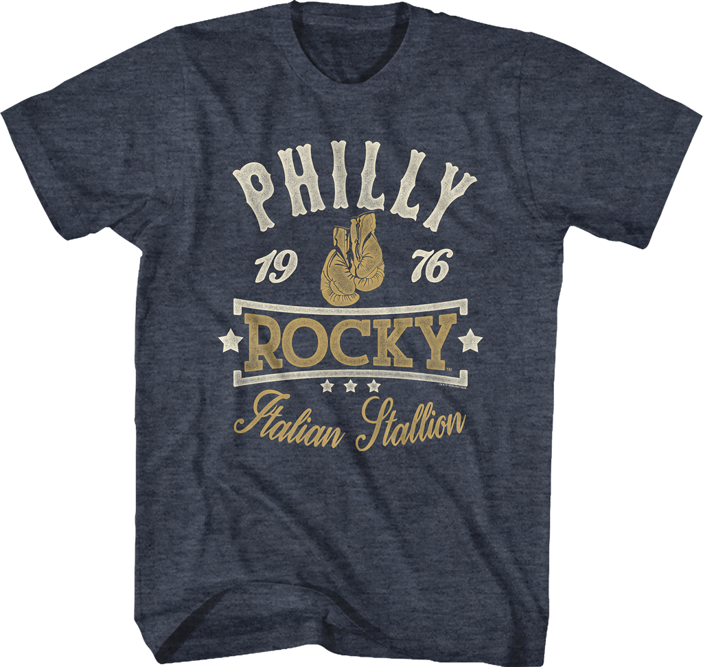 Philly 1976 Rocky T-Shirt Hoodie, Sweatshirt | CiraTrend.com (Image 1)