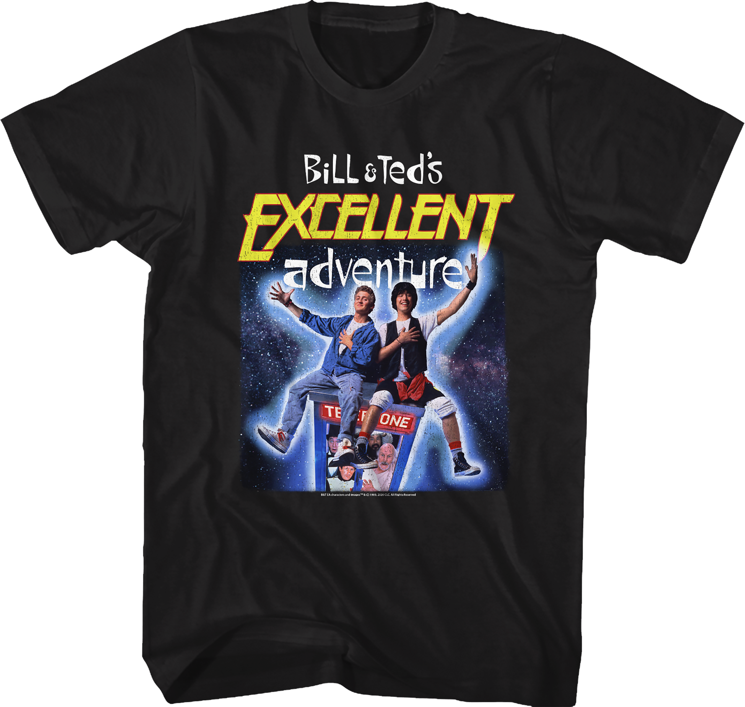 Phone Booth Bill and Ted's Excellent Adventure T-Shirt Hoodie, Sweatshirt | CiraTrend.com (Image 1)