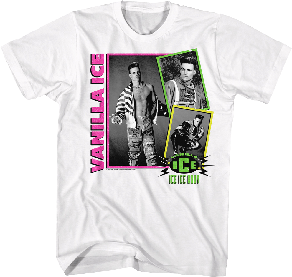 Photo Collage Vanilla Ice T-Shirt Hoodie, Sweatshirt | CiraTrend.com (Image 1)