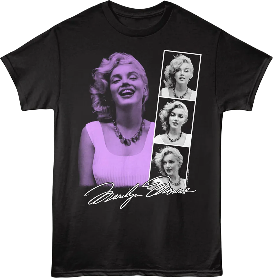 Photo Strip Marilyn Monroe T-Shirt Hoodie, Sweatshirt | CiraTrend.com (Image 1)