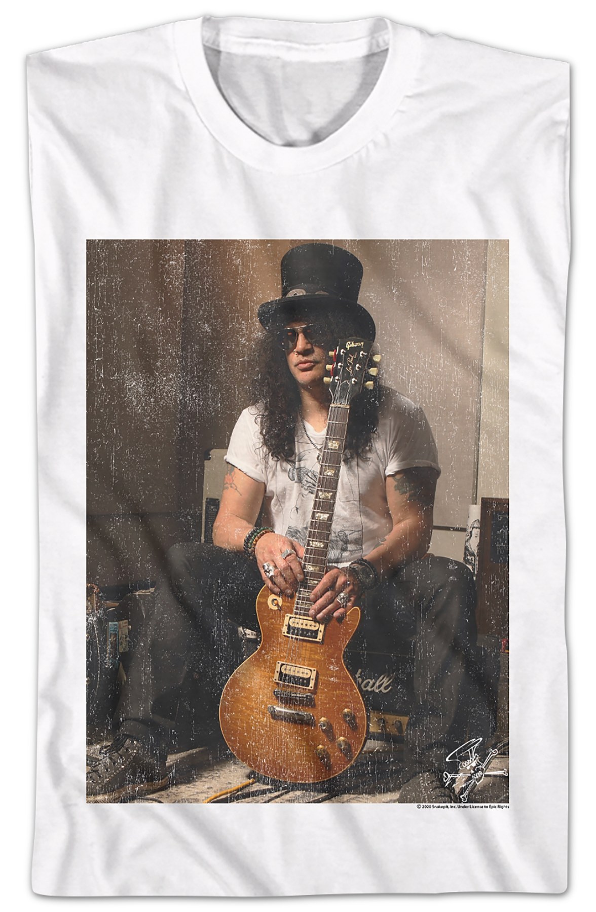 Photo With Guitar Slash T-Shirt Hoodie, Sweatshirt | CiraTrend.com (Image 2)