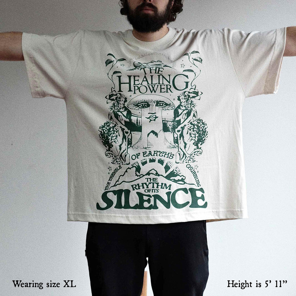 The Rhythm Of Silence Limited Edition Boxy Tee Hoodie, Sweatshirt | CiraTrend.com (Image 3)