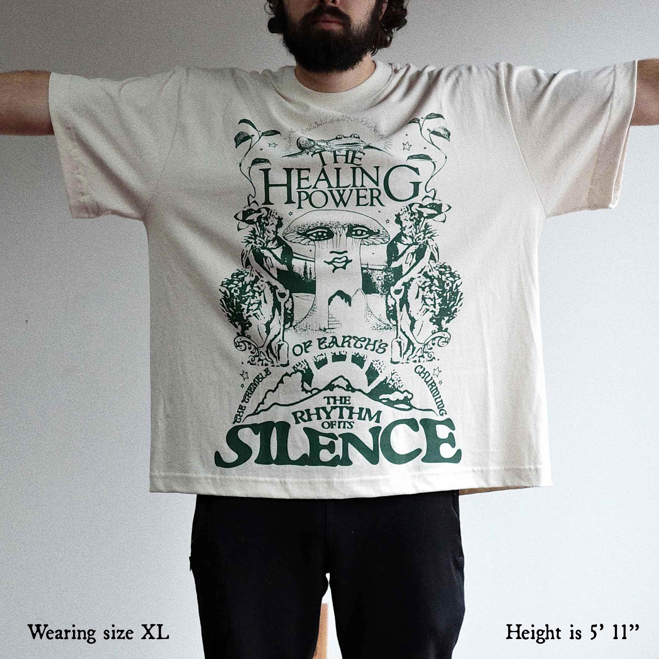 The Rhythm Of Silence Limited Edition Boxy Tee Hoodie, Sweatshirt | CiraTrend.com (Image 3)