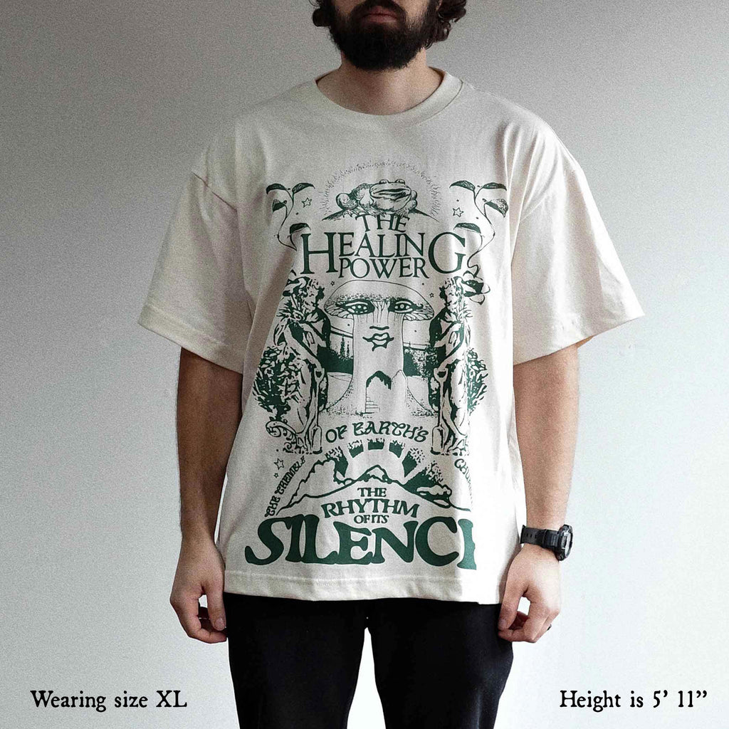 The Rhythm Of Silence Limited Edition Boxy Tee Hoodie, Sweatshirt | CiraTrend.com (Image 2)