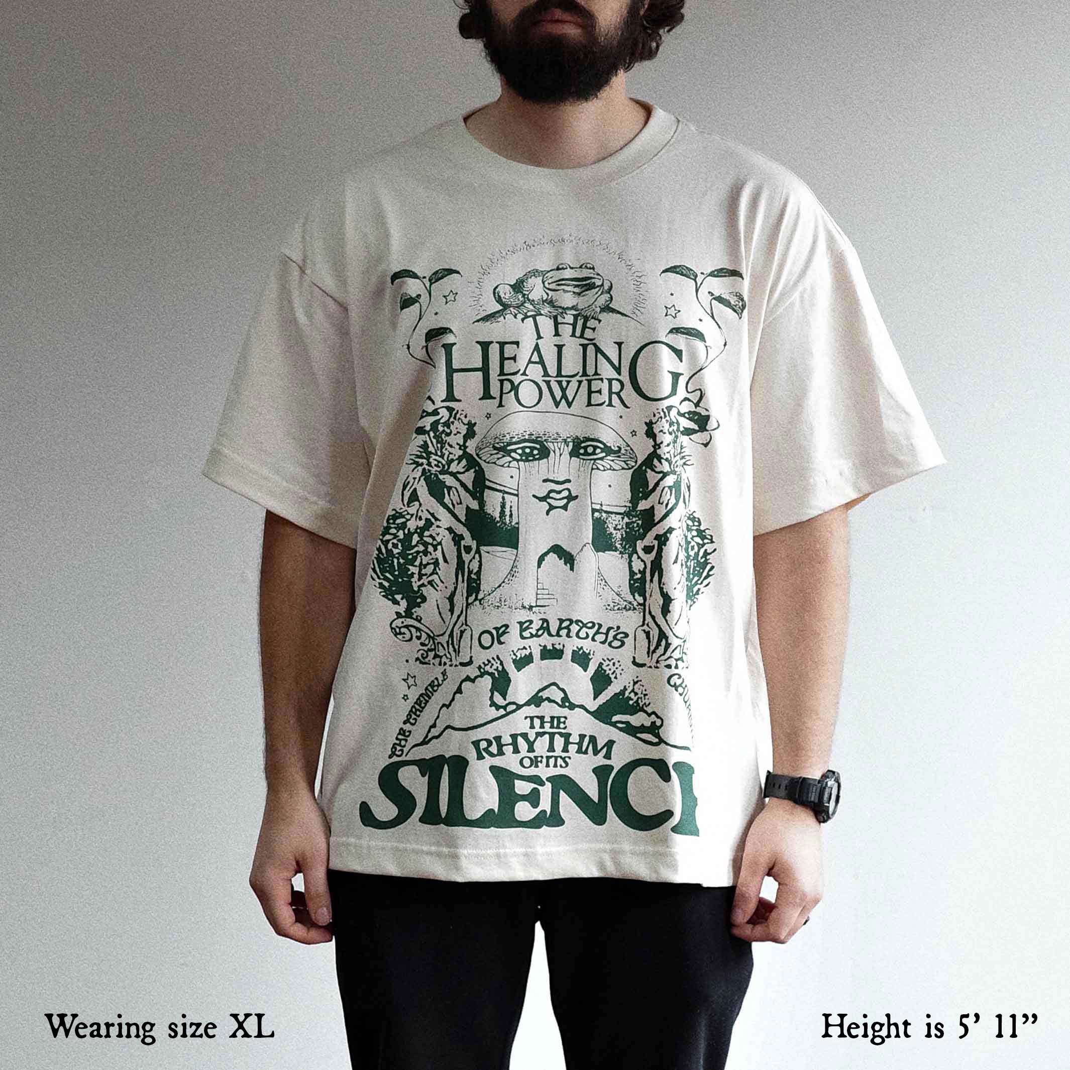The Rhythm Of Silence Limited Edition Boxy Tee Hoodie, Sweatshirt | CiraTrend.com (Image 2)