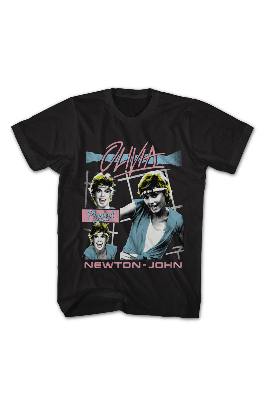 Physical Collage Olivia Newton-John T-Shirt Hoodie, Sweatshirt | CiraTrend.com (Image 2)