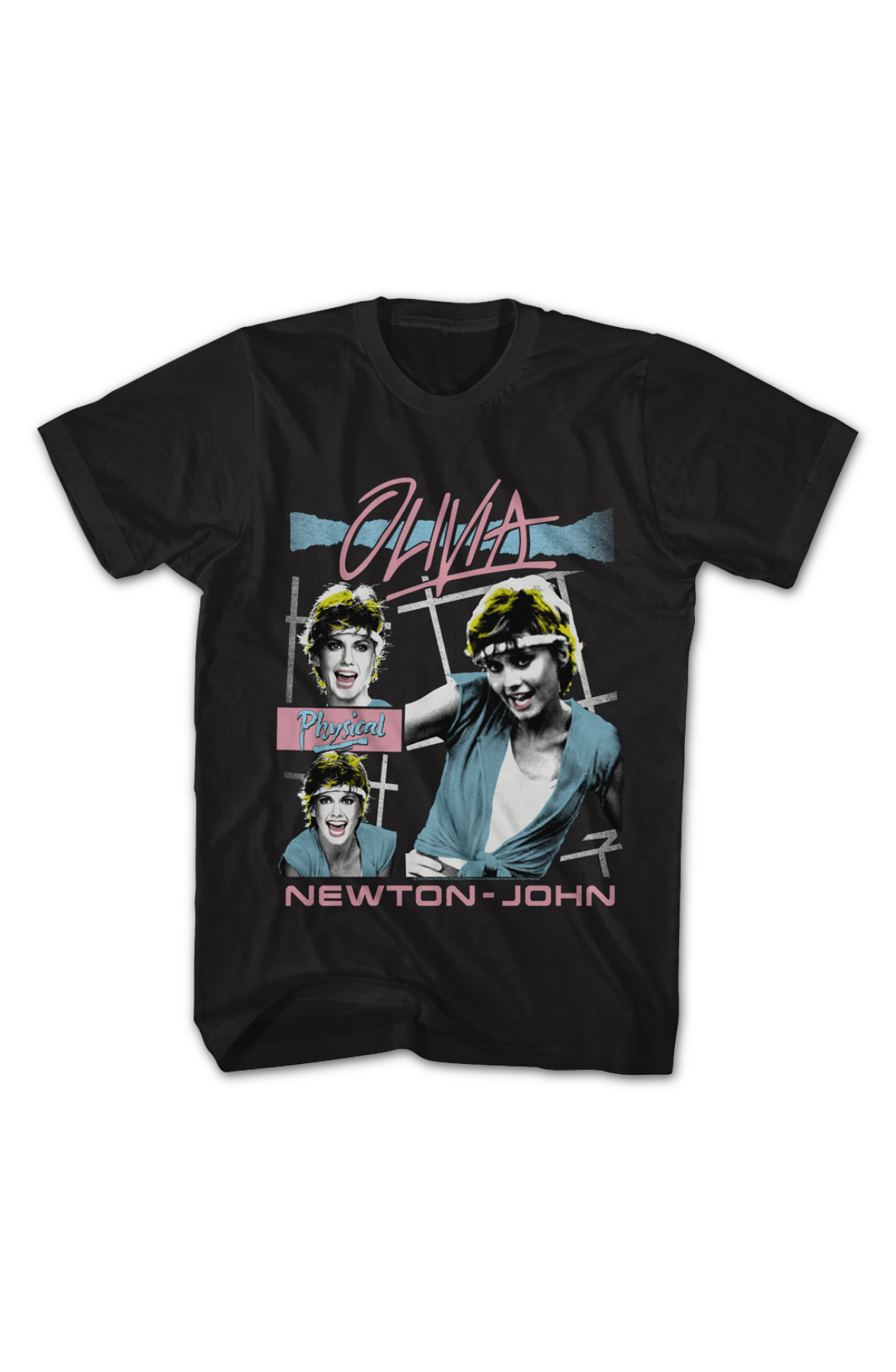 Physical Collage Olivia Newton-John T-Shirt Hoodie, Sweatshirt | CiraTrend.com (Image 2)