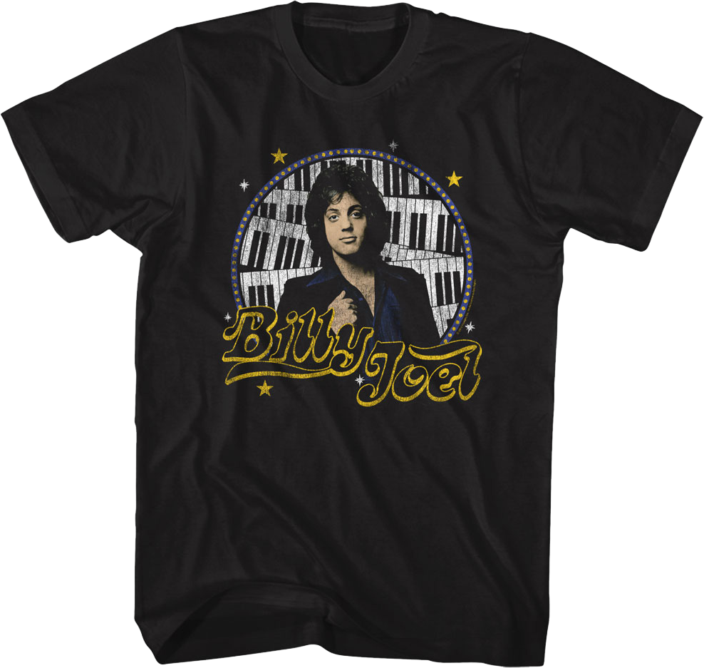 Piano Keys Billy Joel T-Shirt Hoodie, Sweatshirt | CiraTrend.com (Image 1)