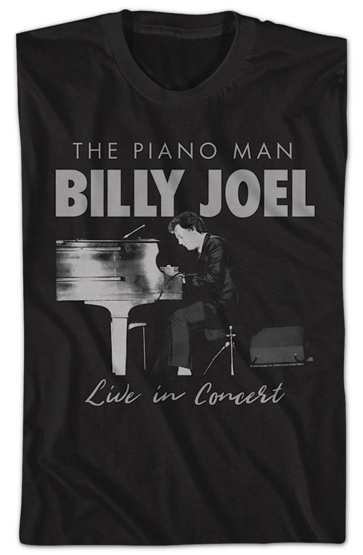 Piano Man Live In Concert Billy Joel T-Shirt