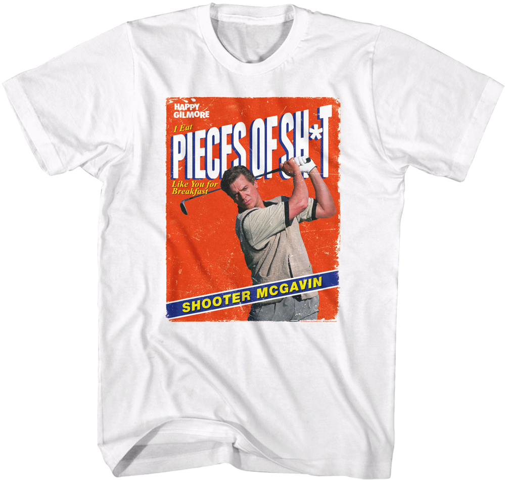 Pieces Of Shit Cereal Box Happy Gilmore T-Shirt Hoodie, Sweatshirt | CiraTrend.com (Image 1)